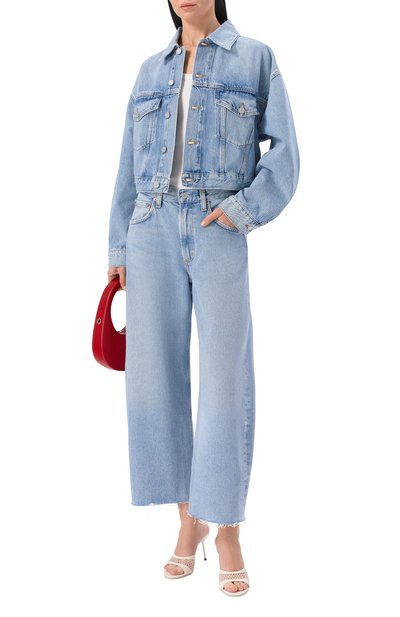 Джинсы low curve fray AGOLDE, арт. A2381206, фото 2