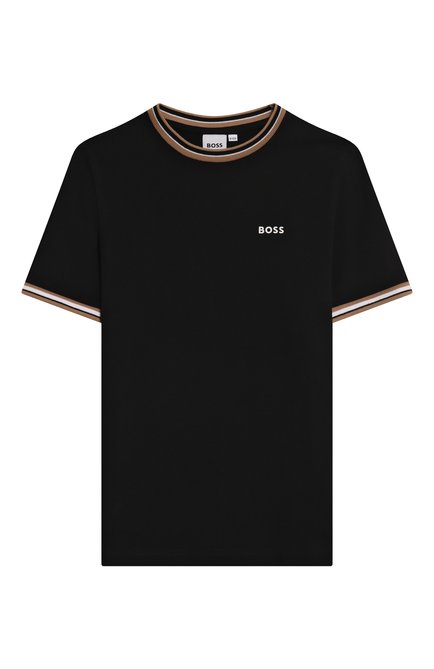 Хлопковая футболка BOSS, арт. J52368