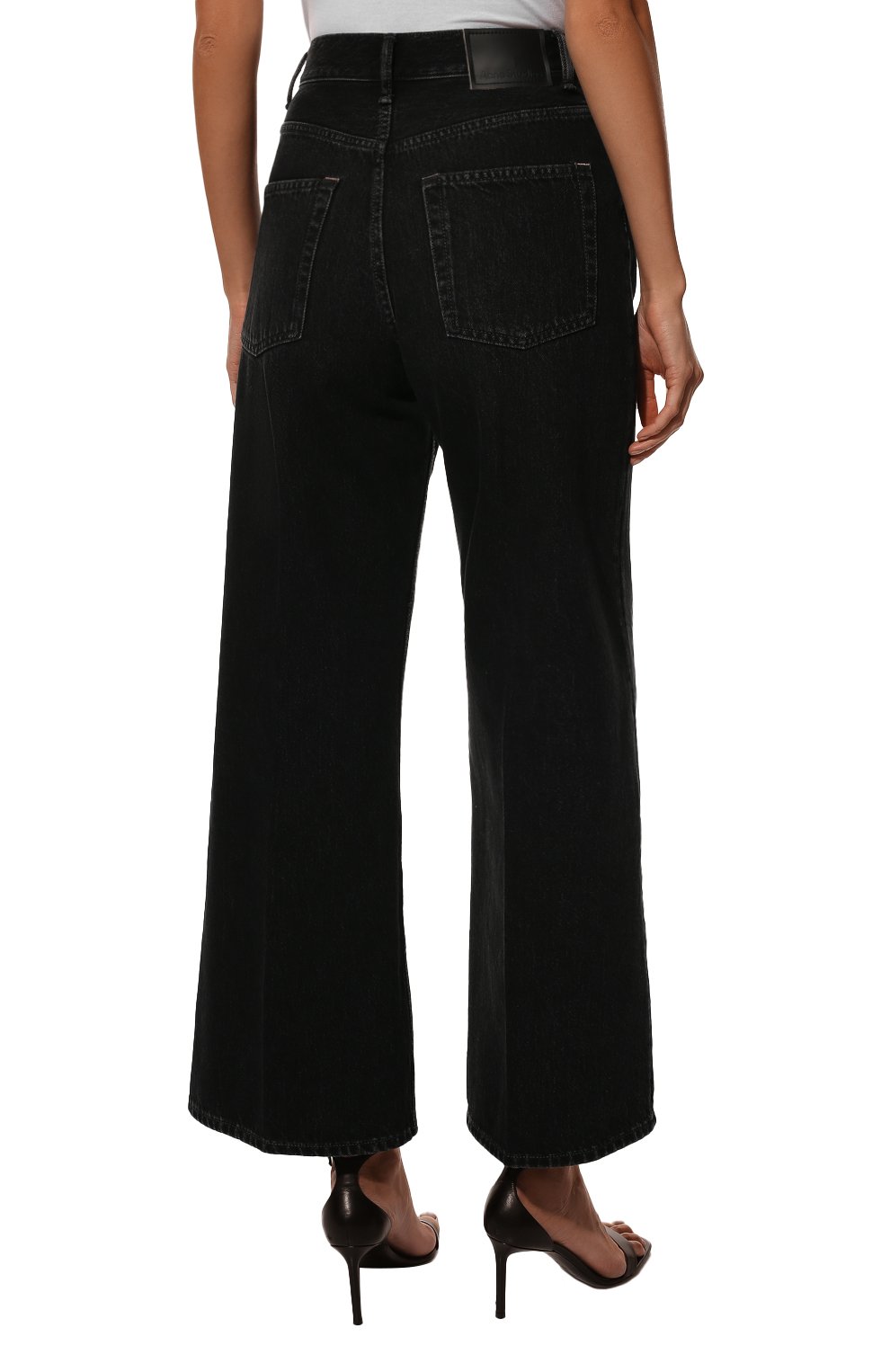 Джинсы ACNE STUDIOS черного цвета по цене 42350 руб., арт. A00335, фото 4 Джинсы ACNE STUDIOS, арт. A00335, фото 4