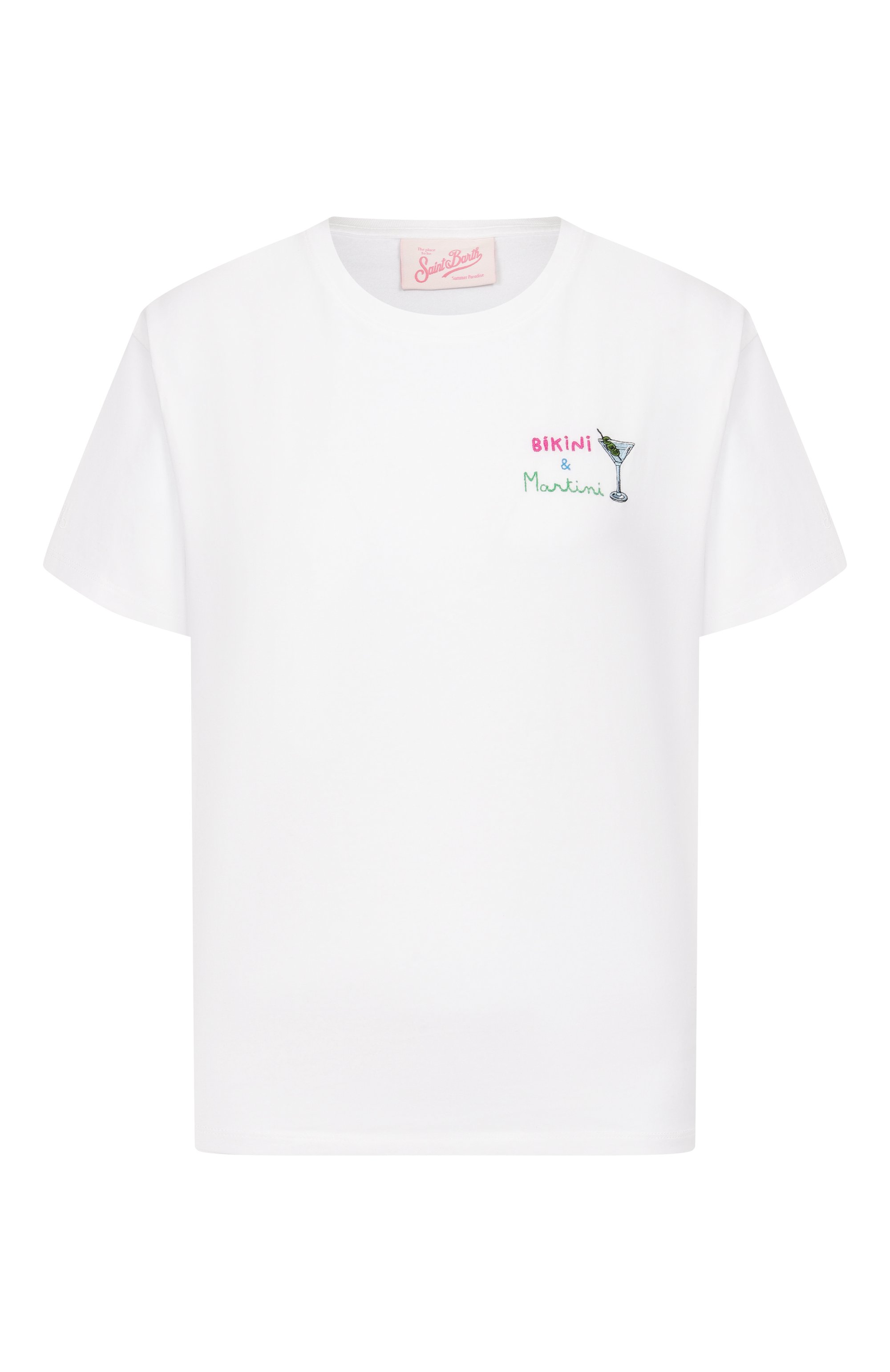Хлопковая футболка MC2 SAINT BARTH, арт. STBW EMILIE/03994H, фото 1