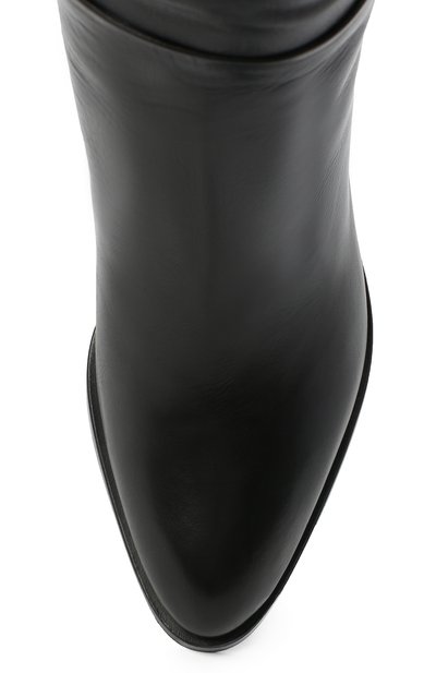 Кожаные ботфорты PRADA, арт. 1W273M-3LBM-F0002-085, фото 4