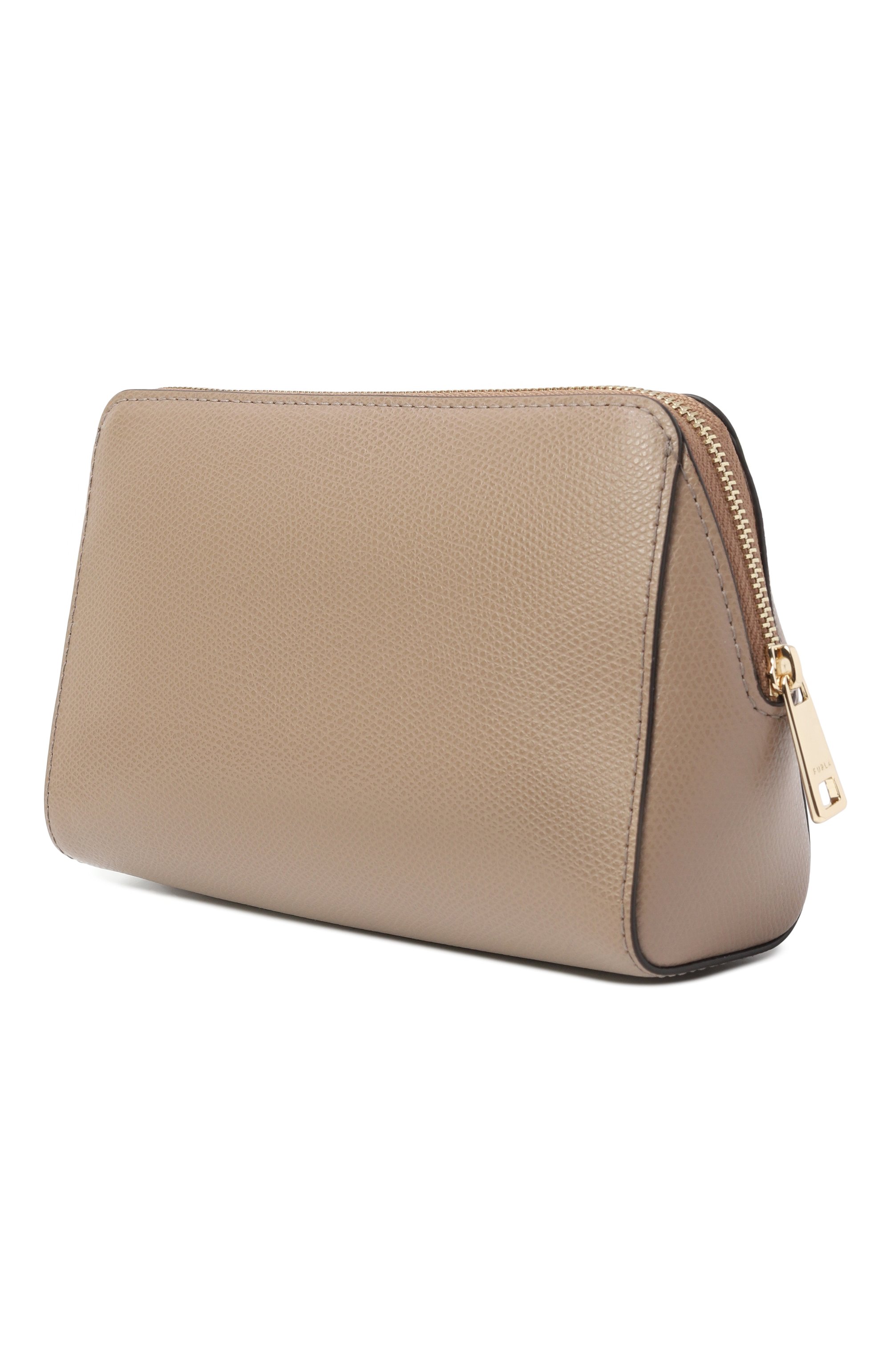 Кожаная косметичка furla camelia FURLA бежевого цвета по цене 13000 руб., арт. WE00618/ARE000, фото 2 Кожаная косметичка furla camelia FURLA, арт. WE00618/ARE000, фото 2