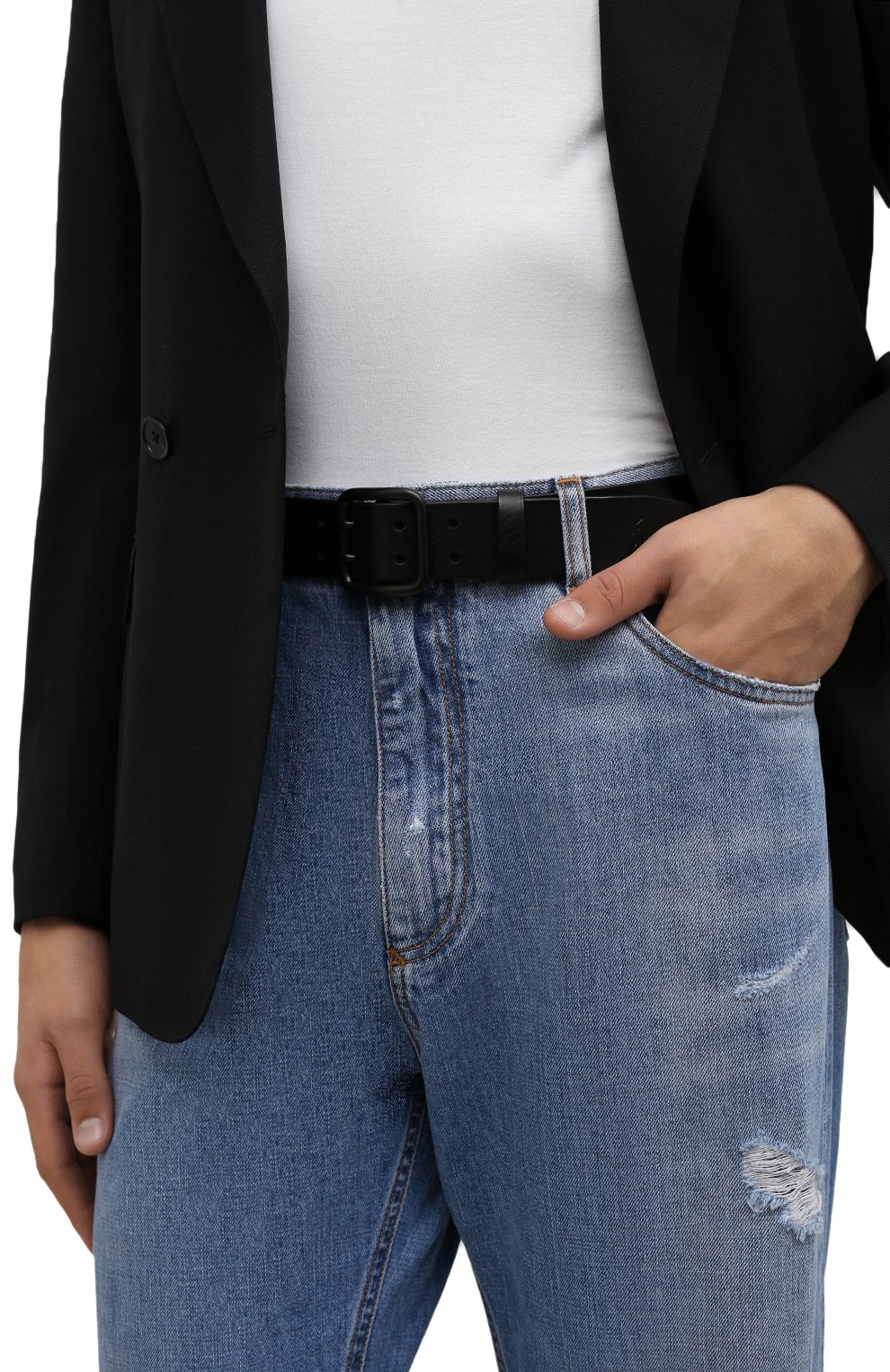 Кожаный ремень POLO RALPH LAUREN, арт. 405845432, фото 2