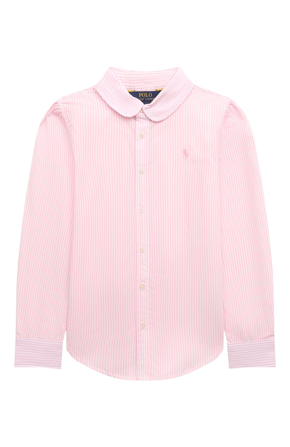 Хлопковая блузка POLO RALPH LAUREN розового цвета по цене 9470 руб., арт. 312860112, фото 1 Хлопковая блузка POLO RALPH LAUREN, арт. 312860112, фото 1