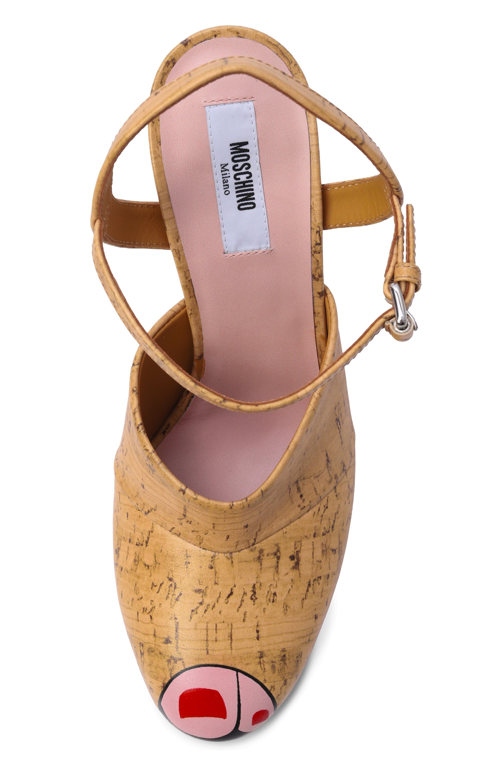 Кожаные туфли MOSCHINO, арт. MA1017BC00/MR6, фото 6