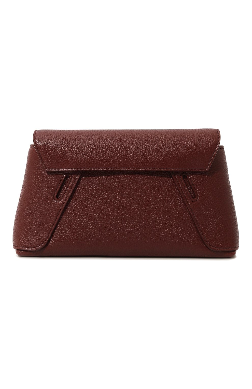 Сумка lock me mini BALLY бордового цвета по цене 86900 руб., арт. WL006L/VT710, фото 6 Сумка lock me mini BALLY, арт. WL006L/VT710, фото 6