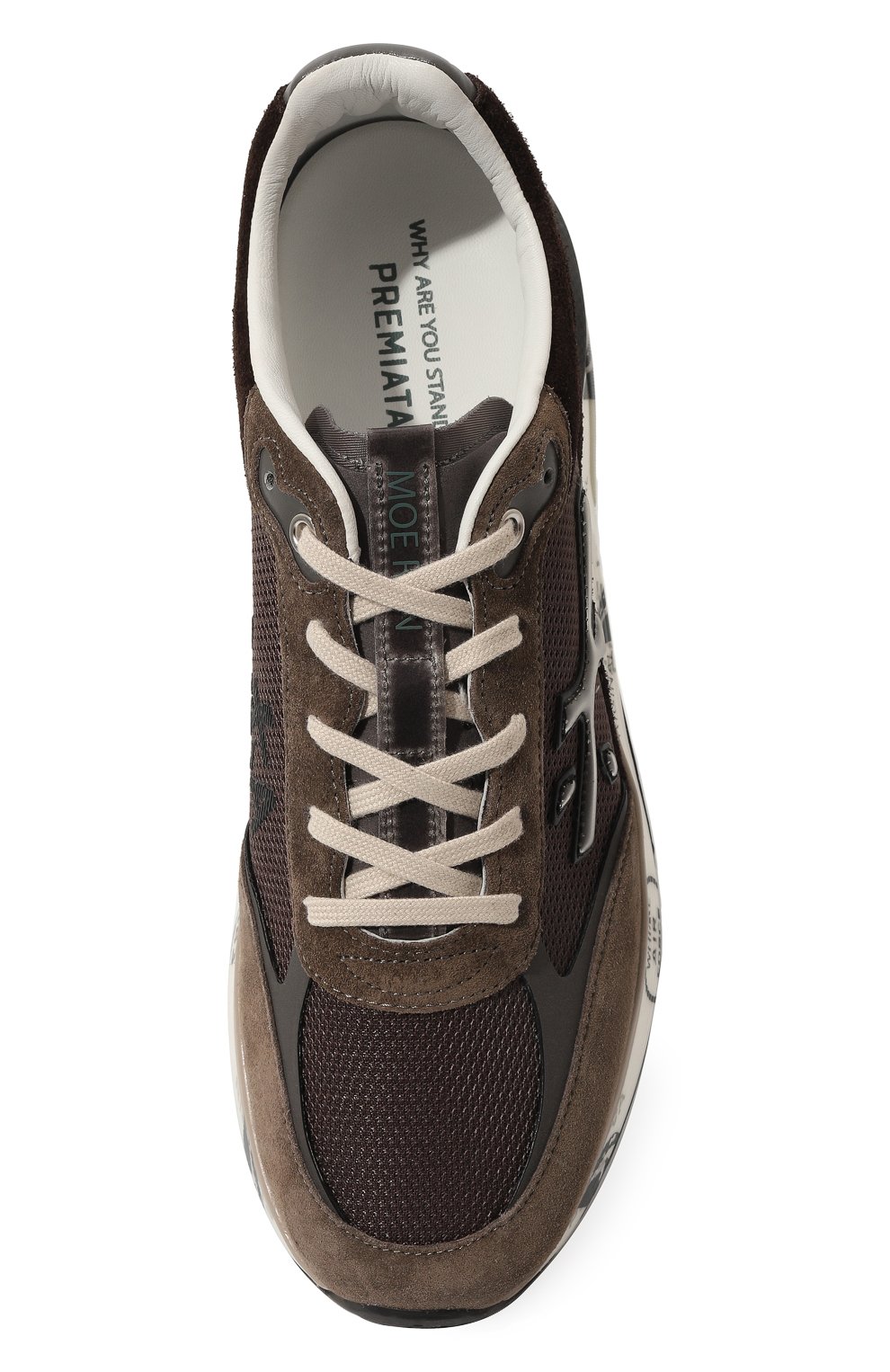 Комбинированные кроссовки moe run PREMIATA, арт. M0ERUN/VAR 6446, фото 6