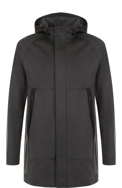 Кашемировая парка shieldey на молнии с капюшоном LORO PIANA, арт. FAI0209, фото 1