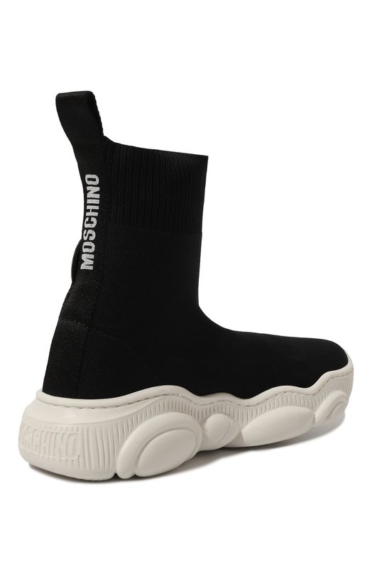 Кроссовки из текстиля Moschino 3