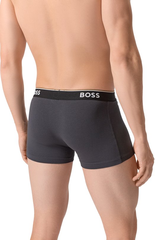 Комплект из трех боксеров BOSS 50531684 Хаки  50531684 Фото 3