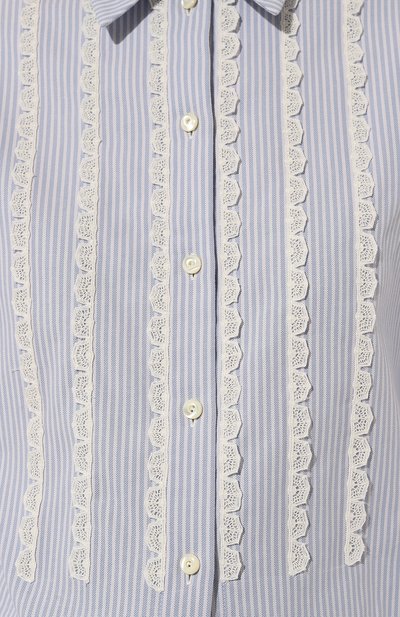 Хлопковая рубашка ALEXANDRA GEORGIEVA BY KRESTETSKAYA STROCHKA, арт. H503pol22, фото 5