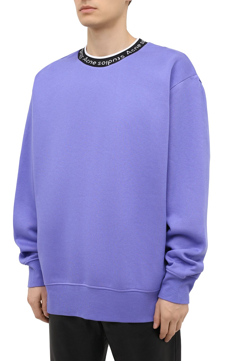 Свитшот из вискозы и хлопка ACNE STUDIOS, арт. BI0078, фото 3