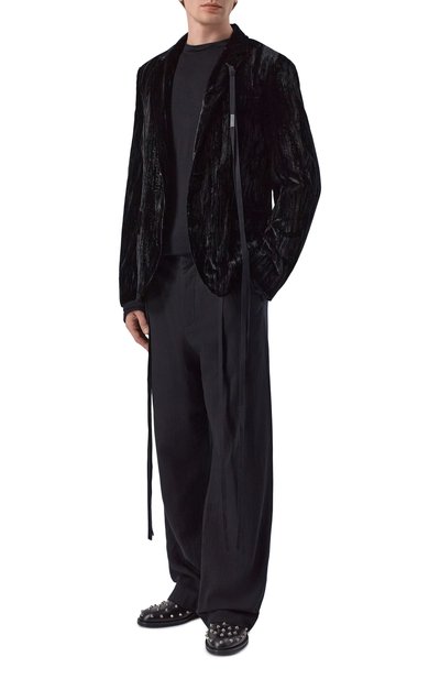 Бархат ный пиджак ANN DEMEULEMEESTER, арт. B0013732/FA710, фото 2