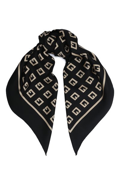 Шелковый платок lettering GUCCI, арт. 623121/3G001, фото 1