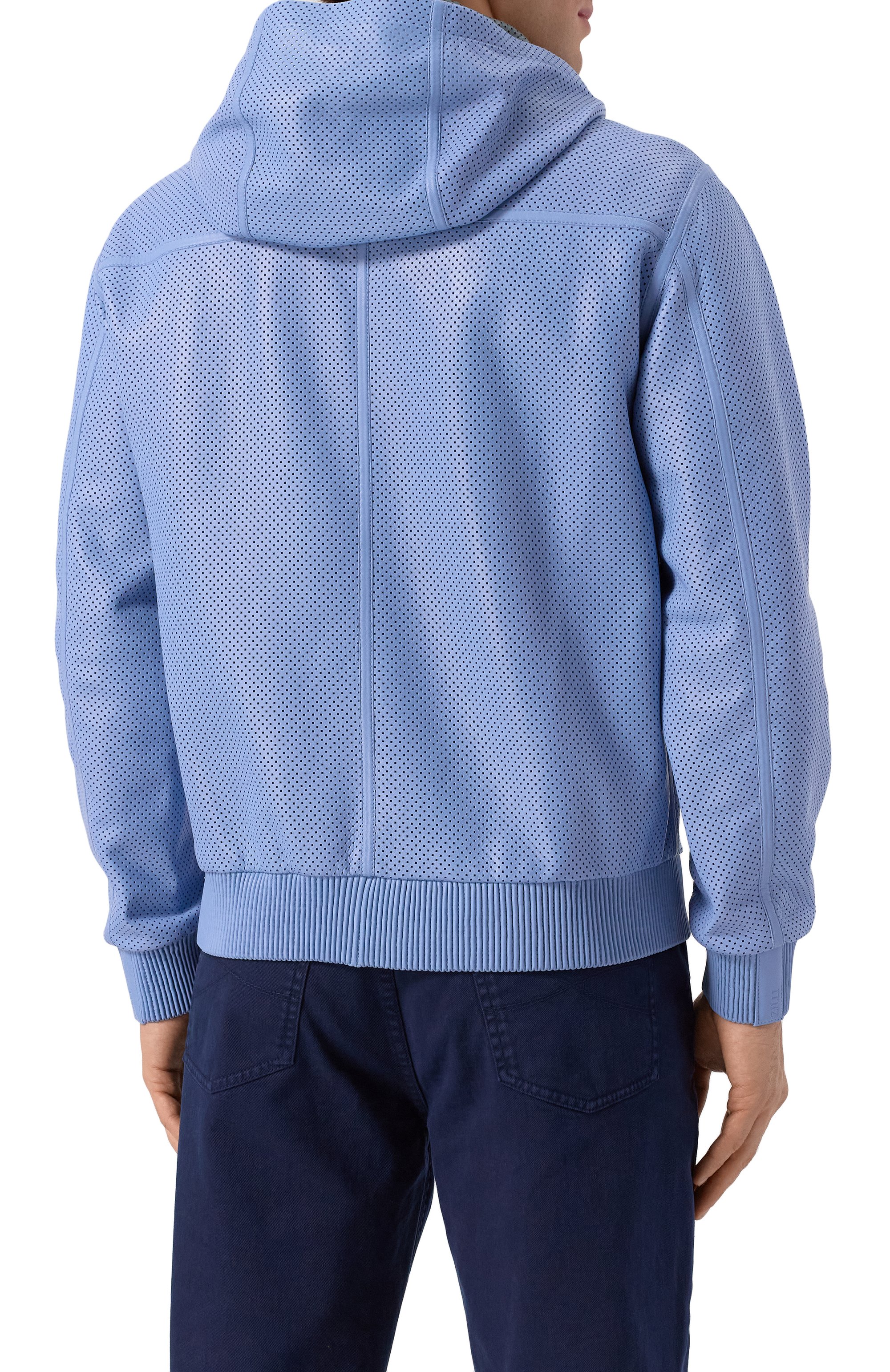 Кожаный бомбер ZILLI, арт. ARIN00M1005VSQP00, фото 4