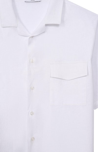 Рубашка изо льна и хлопка PAOLO PECORA MILANO, арт. PP4340, фото 3
