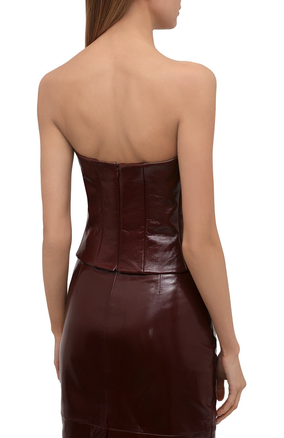 Кожаный топ-бюстье KHAITE, арт. 2183742/PRIM, фото 4