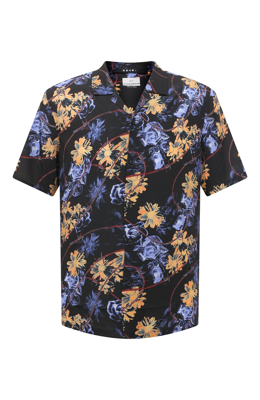 Рубашка KSUBI разноцветного цвета по цене 24250 руб., арт. MSP23SH005, фото 1 Рубашка KSUBI, арт. MSP23SH005, фото 1