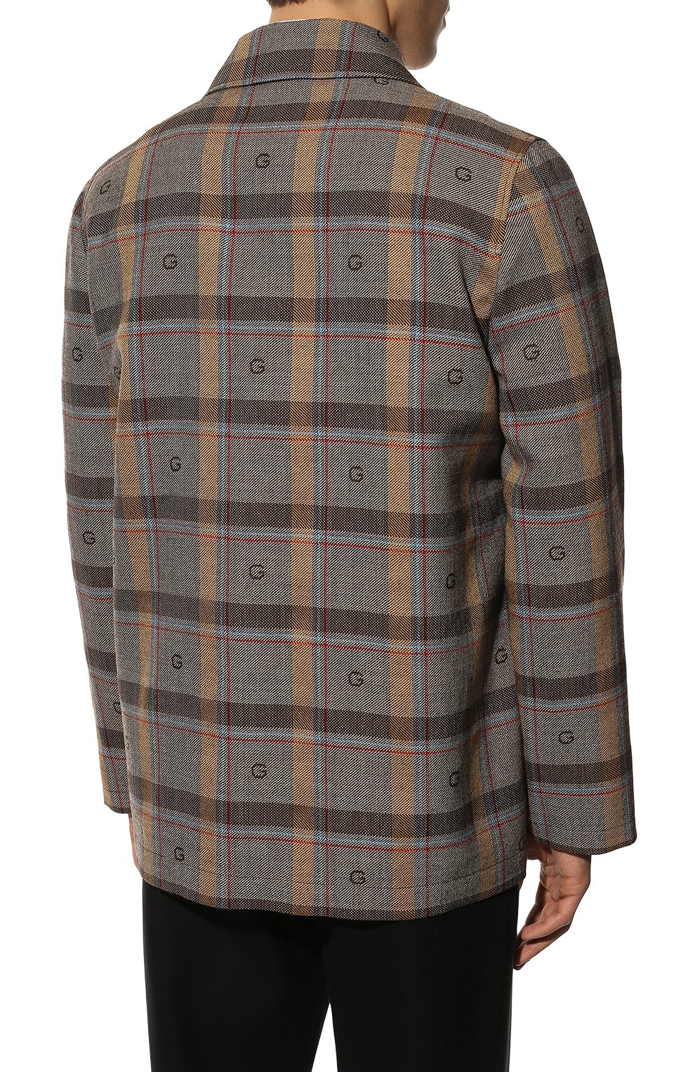 Шерстяной пиджак GUCCI, арт. 654840/ZAHLM, фото 4