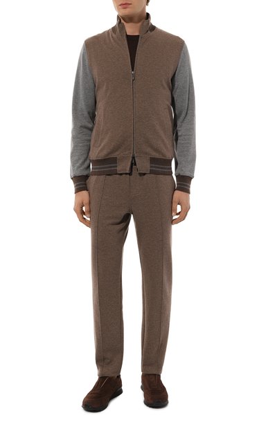 Толстовка из хлопка и кашемира CAPOBIANCO, арт. 17M457.LB00., фото 2