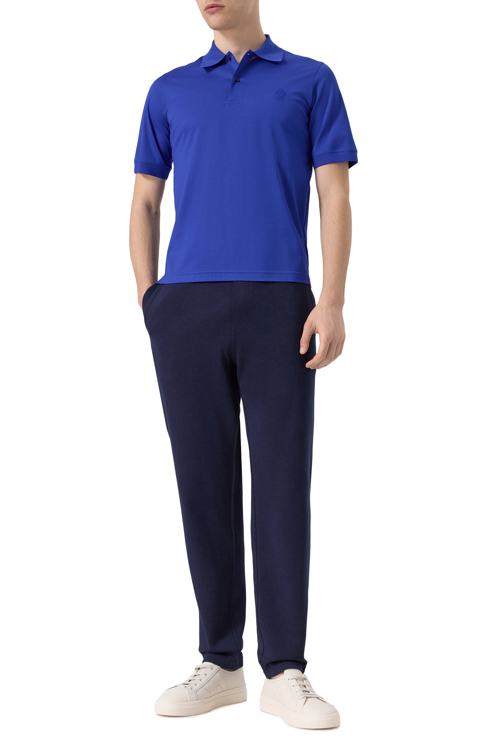 Хлопковое поло ZILLI, арт. KBP005M0100VZCR00, фото 2