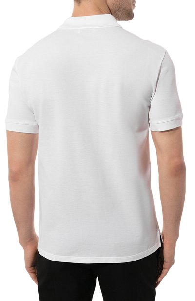 Хлопковое поло ALEXANDER MCQUEEN, арт. 622106/QRX339000, фото 4