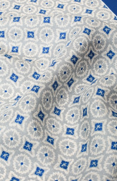 Шелковый платок с узором KITON, арт. P0CH/8N10, фото 2