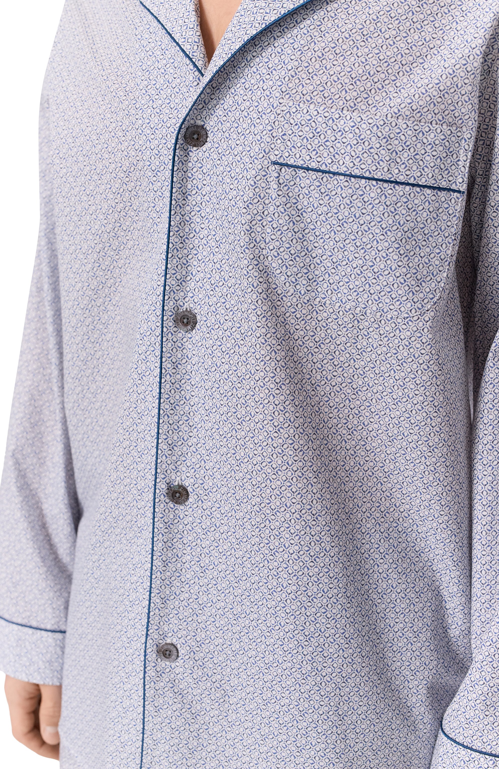 Хлопковая пижама ZIMMERLI, арт. 4800-75001, фото 7