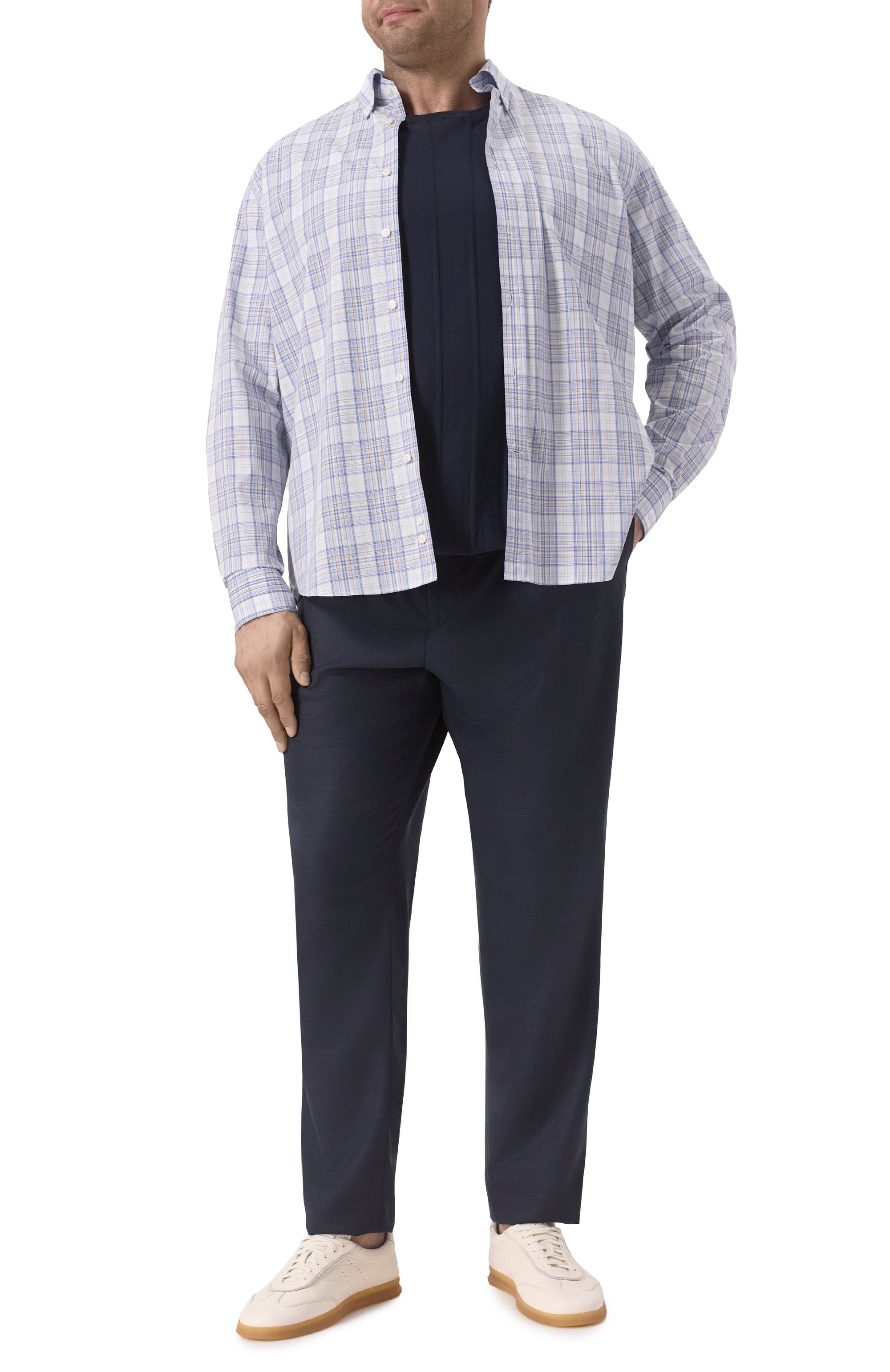 Хлопковая рубашка PAUL&SHARK, арт. 25413130/45, фото 2