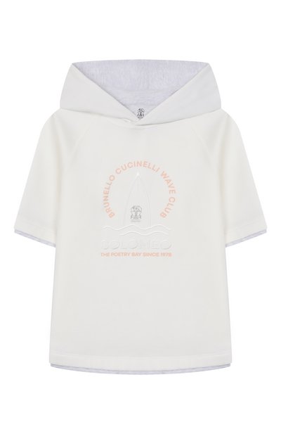 Хлопковое худи BRUNELLO CUCINELLI, арт. BW863E184A