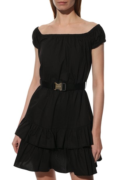 Хлопковое платье ERMANNO FIRENZE, арт. D40EQ 008E30, фото 3