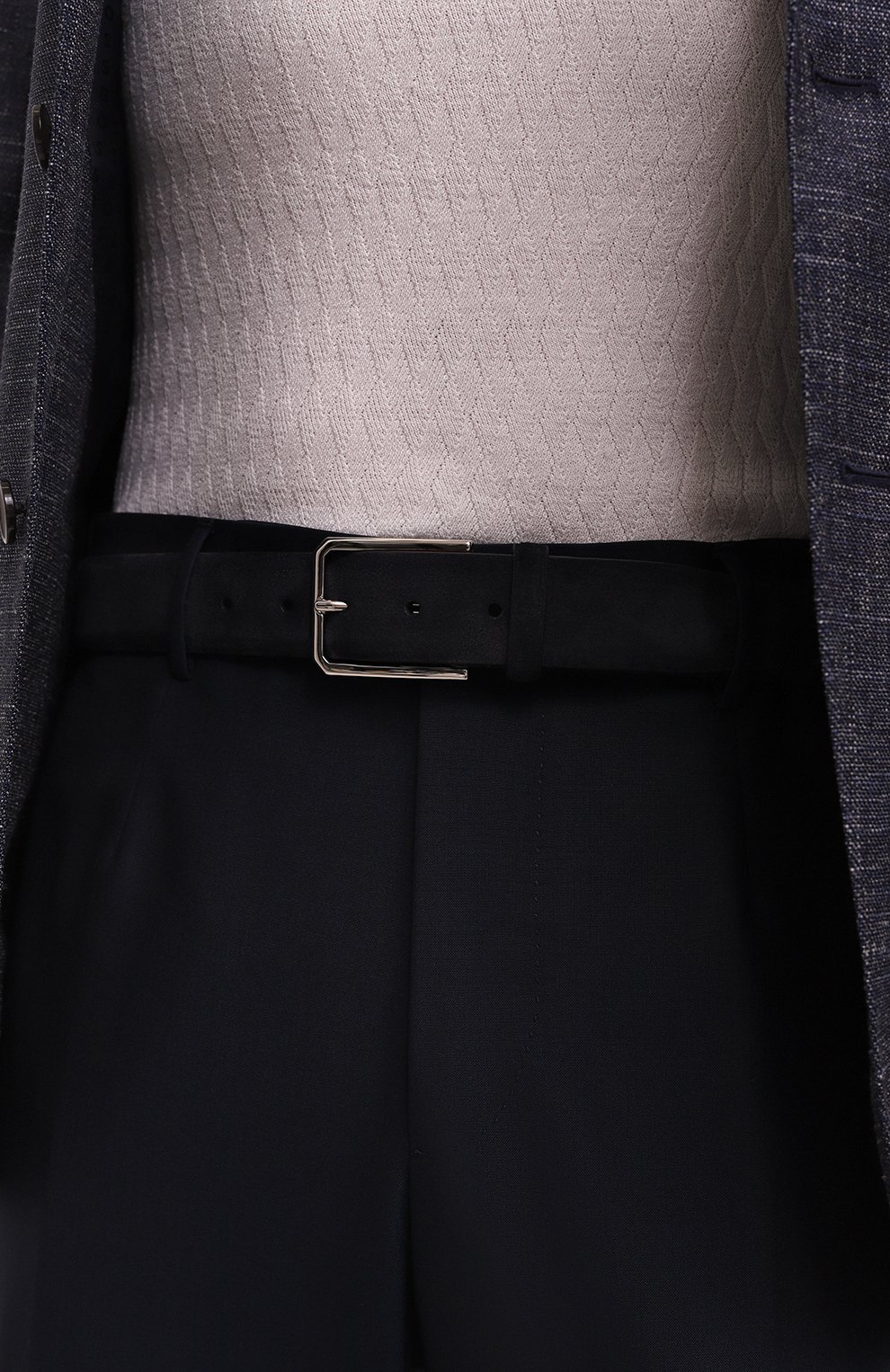 Замшевый ремень SANTONI, арт. CM35VS003B91ETT1U50, фото 2