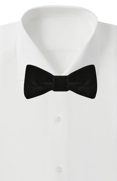 Хлопковый галстук-бабочка ZEGNA черного цвета по цене 17450 руб., арт. Z8D66/48V, фото 2 Хлопковый галстук-бабочка ZEGNA, арт. Z8D66/48V, фото 2