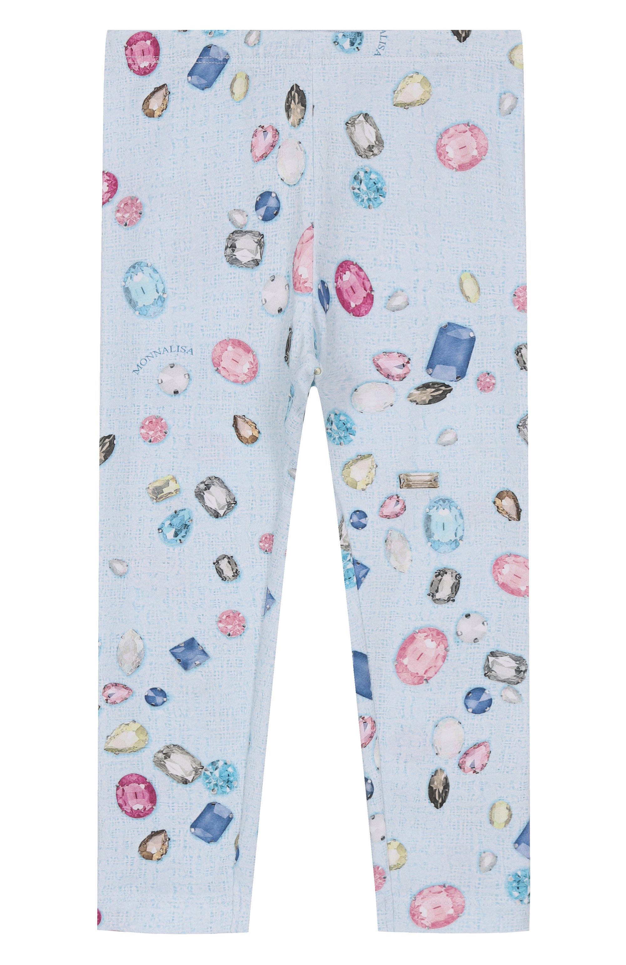 Хлопковые легинсы MONNALISA, арт. 19F410NP, фото 1