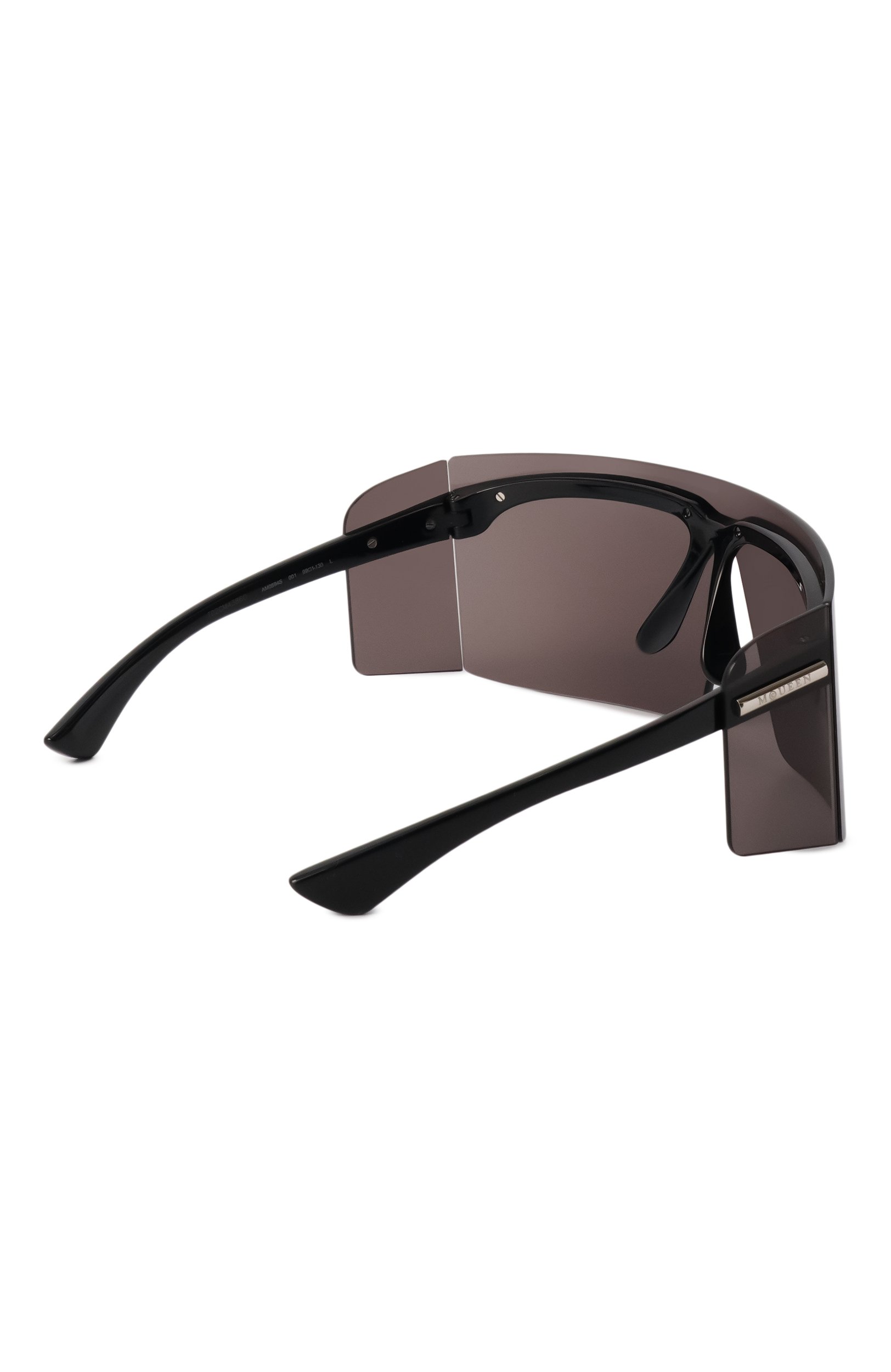 Солнцезащитные очки ALEXANDER MCQUEEN черного цвета по цене 56300 руб., арт. AM0594S 001, фото 3 Солнцезащитные очки ALEXANDER MCQUEEN, арт. AM0594S 001, фото 3