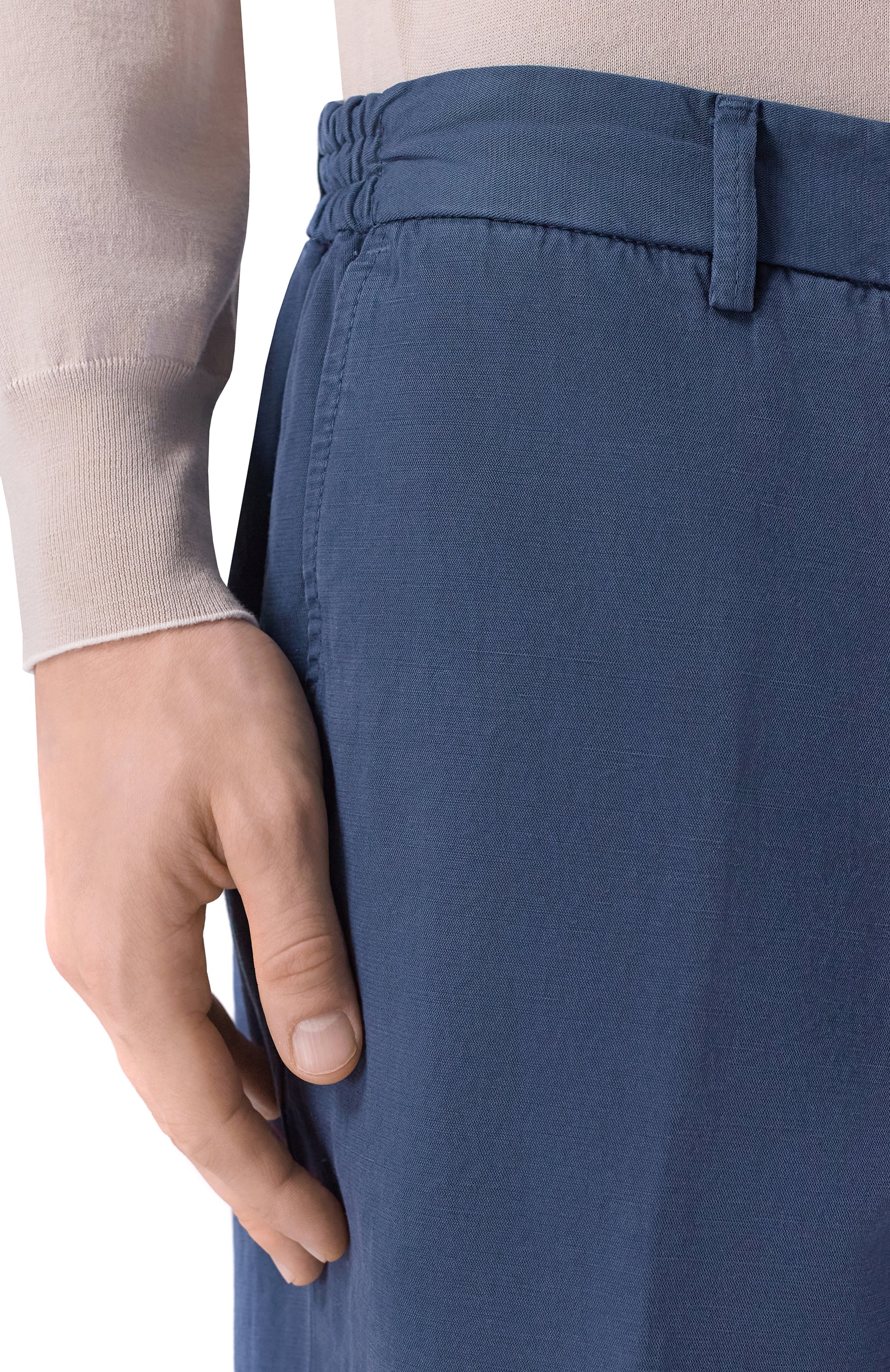 Брюки из хлопка и льна PREMIATA, арт. PA1058, фото 5