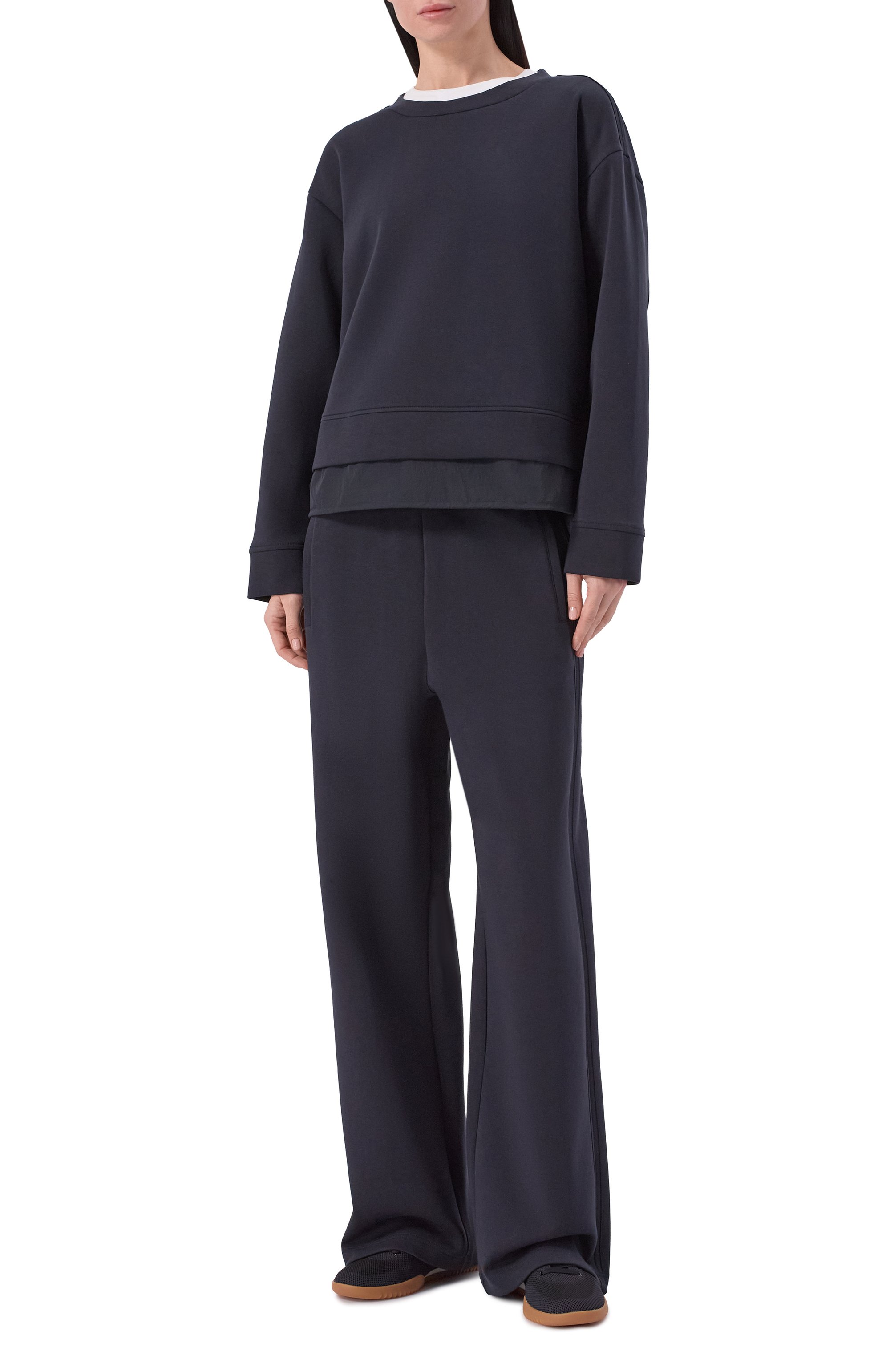 Хлопковый свитшот EMPORIO ARMANI, арт. EW003181/AF10002, фото 2