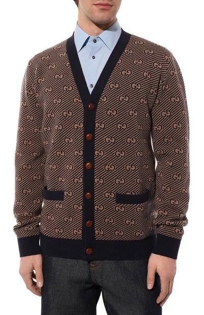 Кардиган из шерсти и кашемира GUCCI, арт. 630412 XKBFZ, фото 3
