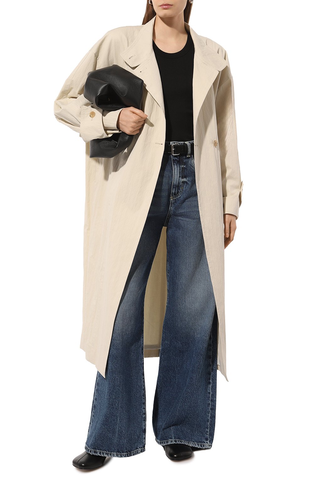 Хлопковый плащ LE17SEPTEMBRE, арт. LS2411CT002EIV, фото 2