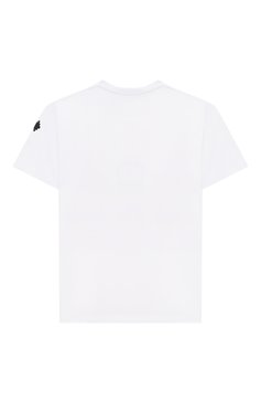 Детская хлопковая футболка MARCELO BURLON KIDS OF MILAN белого цвета, арт. 21E/B/MB/1110/0010/8-14Y | Фото 2 (Материал внешний: Хлопок; Рукава: Короткие; Региональные ограничения белый список (Axapta Mercury): RU; Мальчики Кросс-КТ: Футболка-одежда; Материал сплава: Проставлено; Драгоценные камни: Проставлено; Ростовка одежда: 10 - 11 лет | 140 - 146см, 12 лет | 152 см, 13 - 15 лет | 158 см, 8 лет | 128 см)