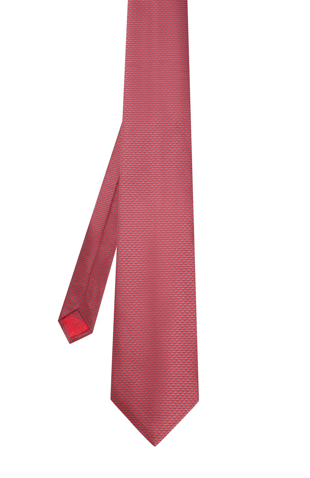 Шелковый галстук с узором BRIONI красного цвета по цене 26600 руб., арт. 062I00/0740J, фото 2 Шелковый галстук с узором BRIONI, арт. 062I00/0740J, фото 2