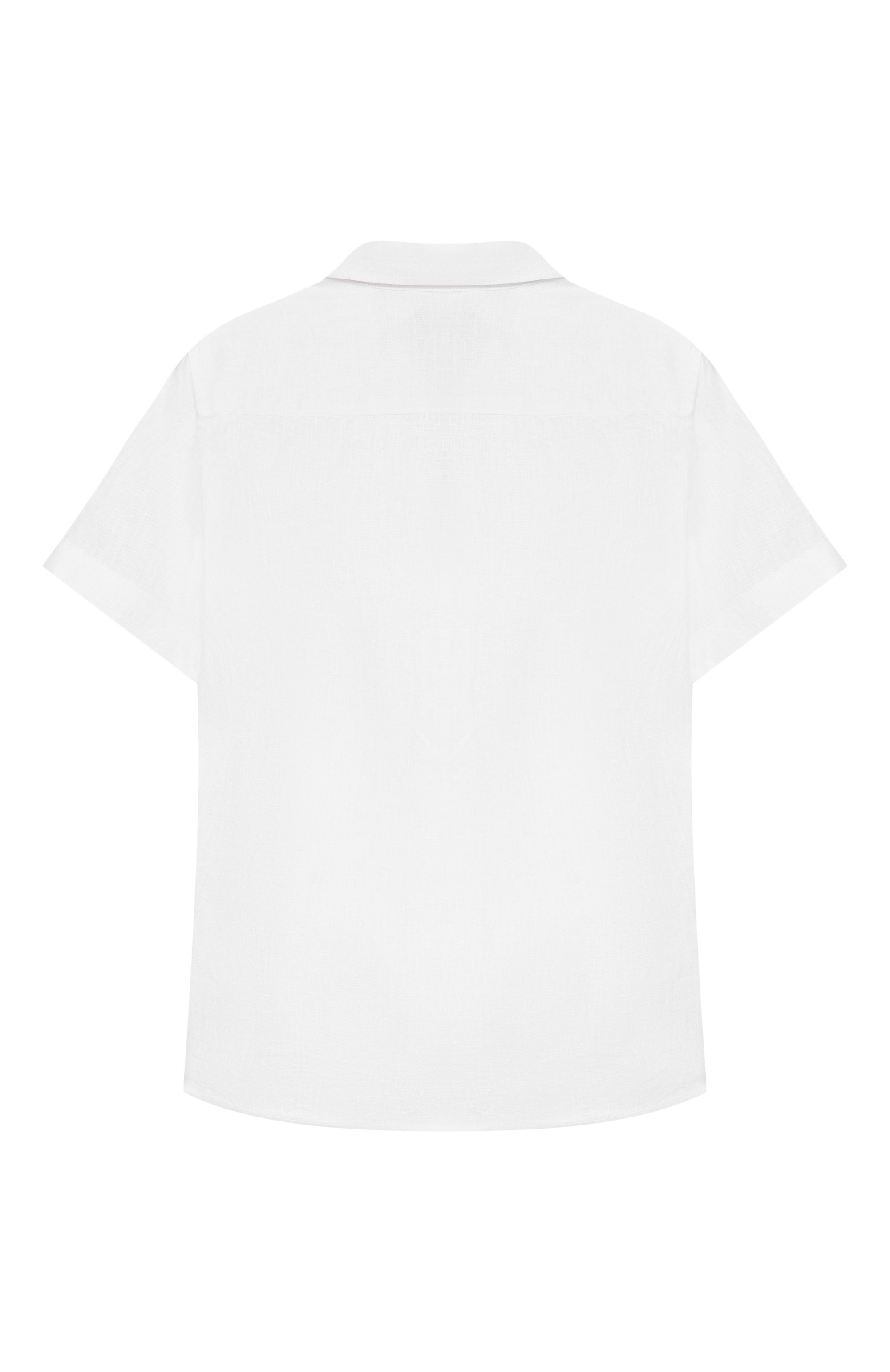 Льняная рубашка PAUL & SHARK JUNIOR, арт. WUC002/LUC01/10A-16A, фото 2