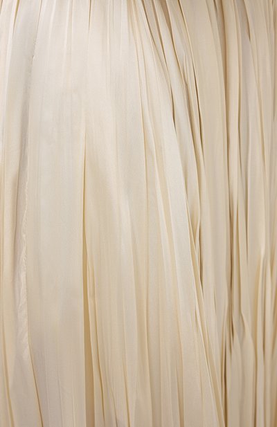 Юбка из вискозы JIL SANDER кремового цвета по цене 121500 руб., арт. JSWR355606-WR392002, фото 5 Юбка из вискозы JIL SANDER, арт. JSWR355606-WR392002, фото 5