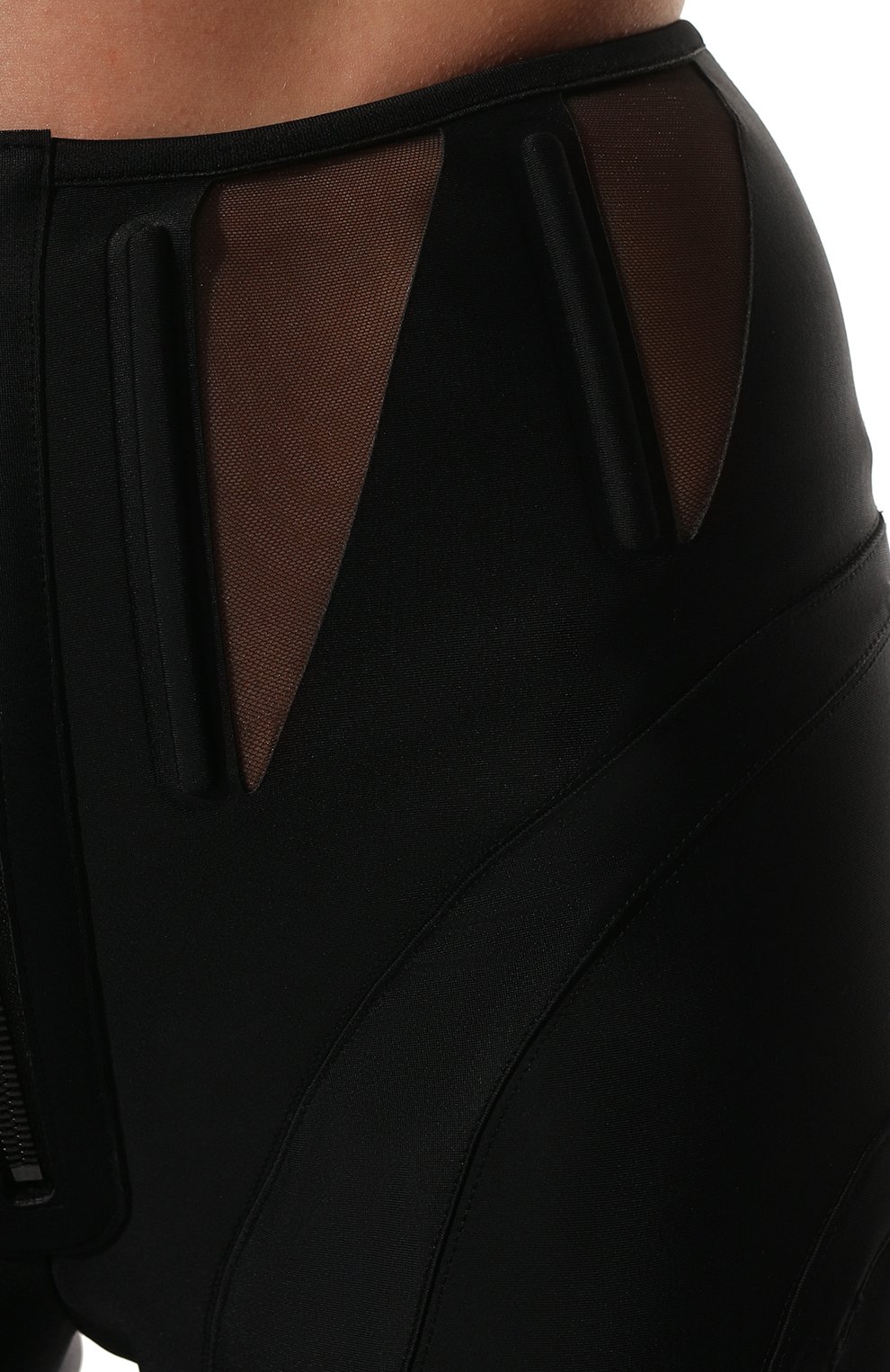 Легинсы MUGLER черного цвета по цене 134500 руб., арт. 21W1PA0350691, фото 5 Легинсы MUGLER, арт. 21W1PA0350691, фото 5