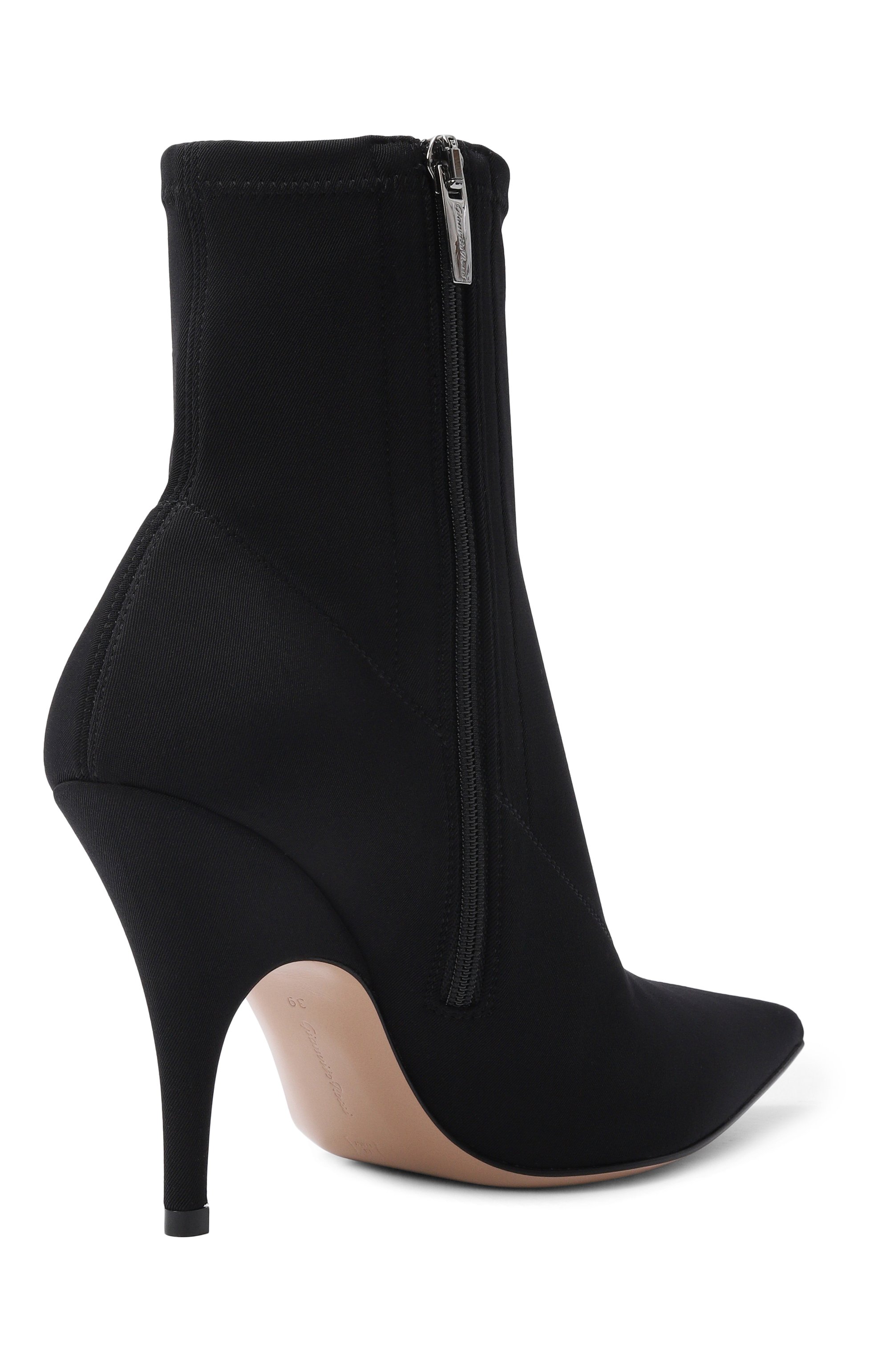 Текстильные ботильоны osaka 95 GIANVITO ROSSI, арт. G72835.95RIC.0SANER0, фото 5
