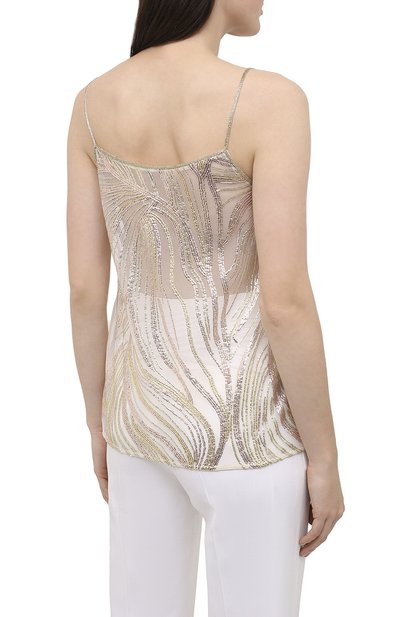 Топ DRIES VAN NOTEN светло-розового цвета по цене 98350 руб., арт. 202-10734-1421, фото 4 Топ DRIES VAN NOTEN, арт. 202-10734-1421, фото 4