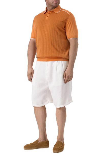 Поло из хлопка и шелка STEFANO RICCI, арт. K212031P13/F25296, фото 2