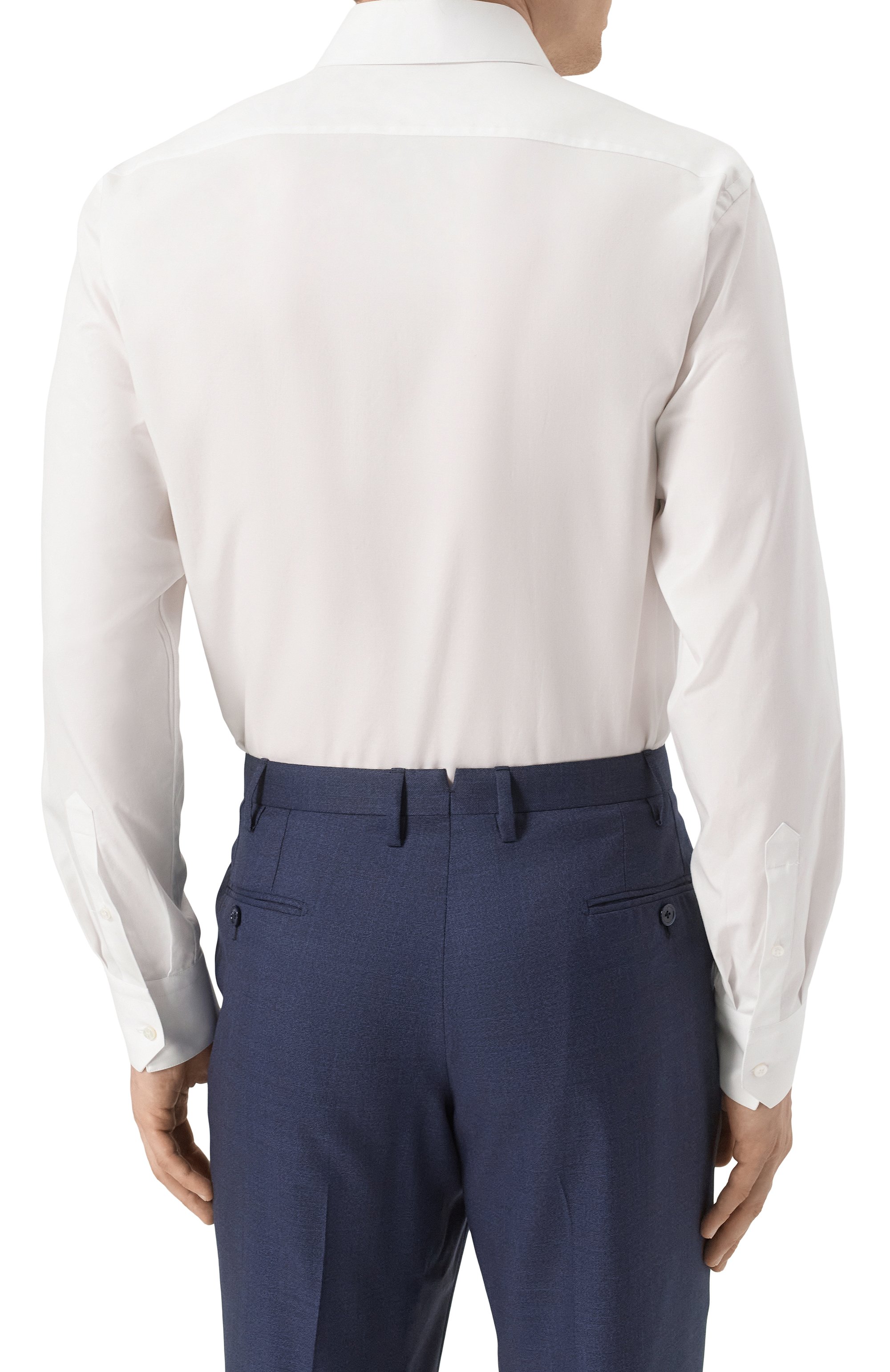 Хлопковая сорочка ZILLI, арт. F0RC01M010013116U, фото 4