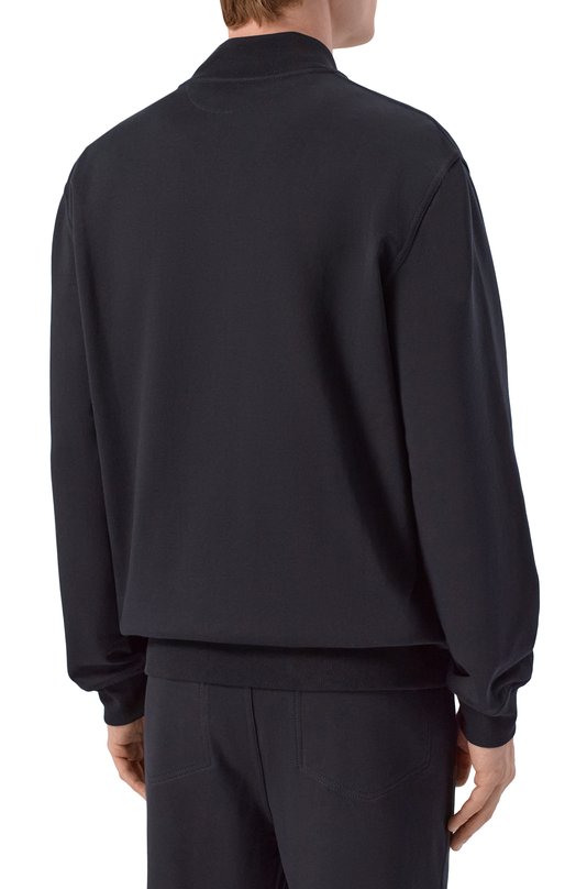 Хлопковая толстовка Brunello Cucinelli MW8639072G Чёрный  MW8639072G Фото 4