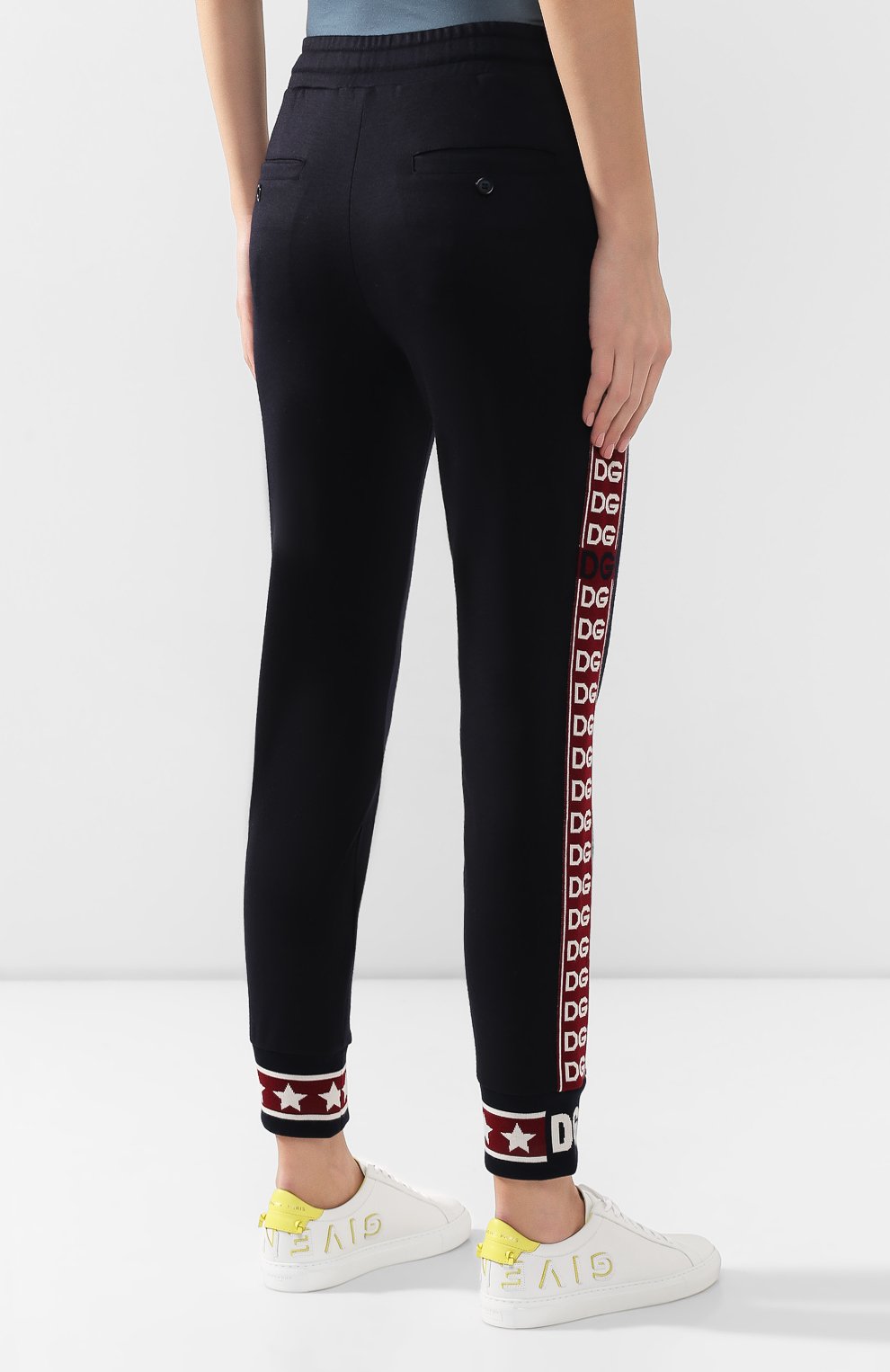 Шерстяные джоггеры DOLCE & GABBANA, арт. FTBMMT/FU76X, фото 4
